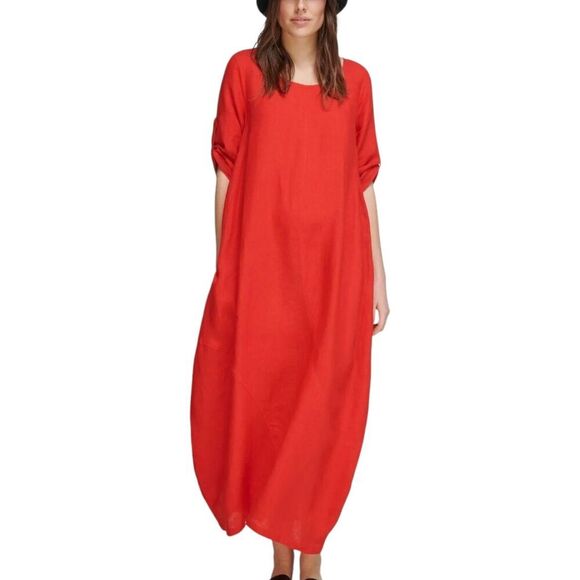 ANNA AURA Dresses & Skirts - ANNA AURA Peter Hahn Lagenlook Dress (D44 GB18 ) US L 16 - Maxi- Linen Blend NWT